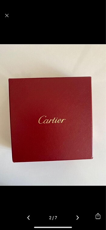 Cartier Cartier kutu
