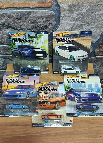 Hot wheels fast furious set