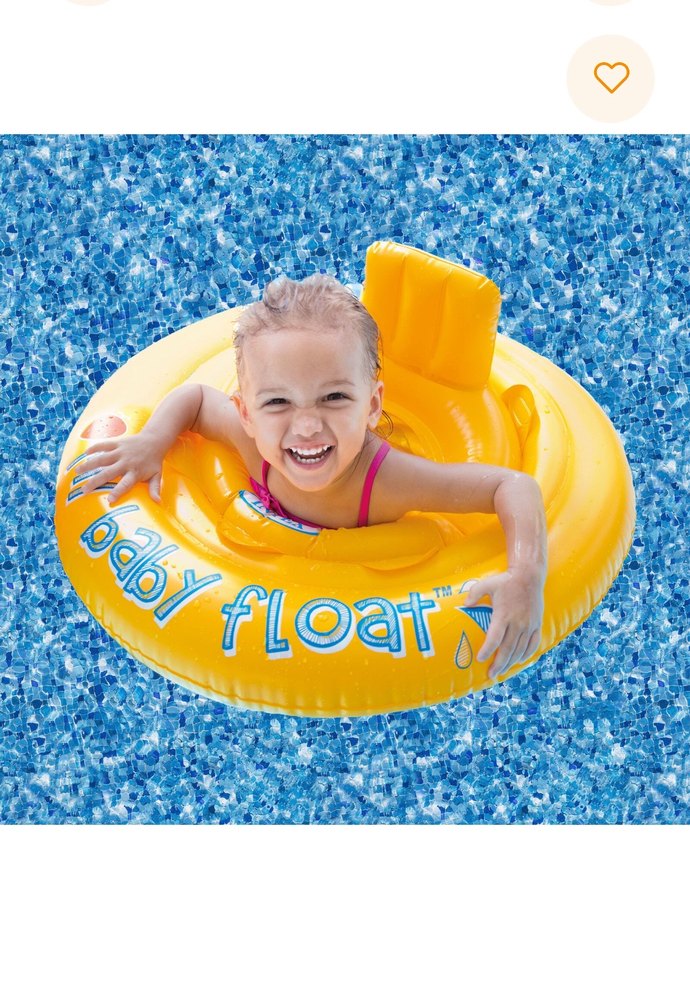 Intex Sarı Bebek Yüzme Simidi - Görsel 2