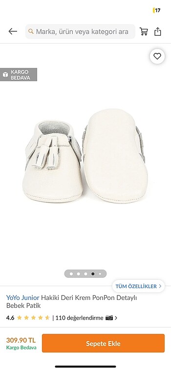 Yoyo junior bebek patik - Görsel 3