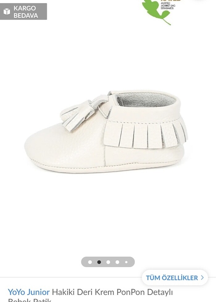 Yoyo junior bebek patik - Görsel 2