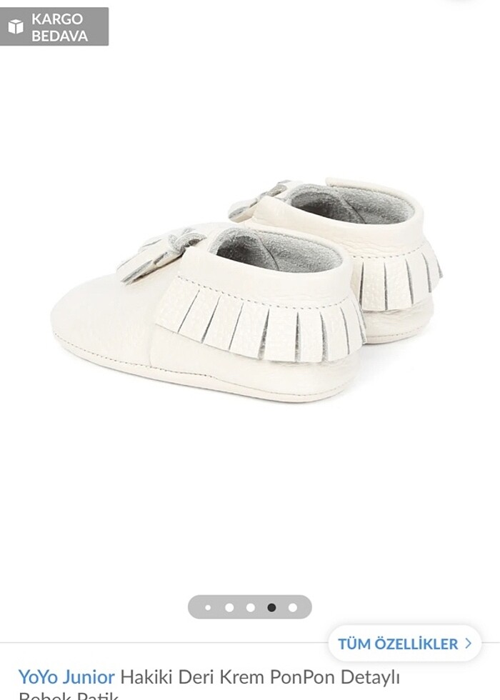 Yoyo junior bebek patik - Görsel 4
