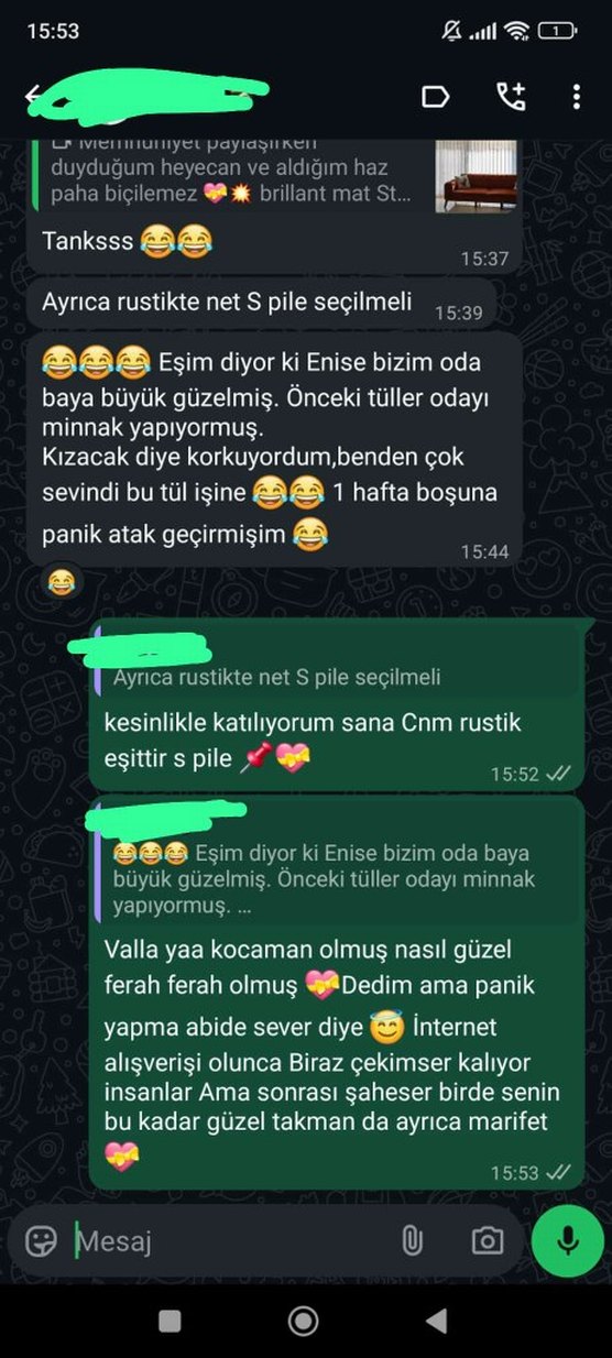 Modern Beyaz Düz Tül Perde - Görsel 4
