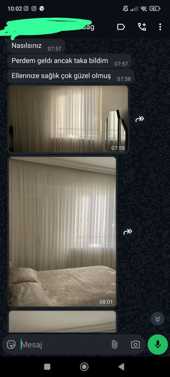 Vakko bambu tül memnuniyet - Görsel 5