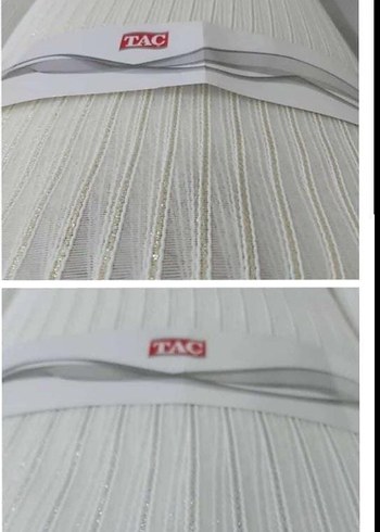 Beyaz Şeffaf Çizgili Tül Perde Kdk30 - Görsel 8