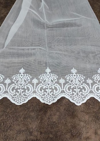 beyaz Nakışlı Beyaz Perde - Görsel 10