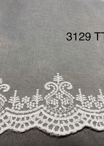 beyaz Nakışlı Beyaz Perde - Görsel 11