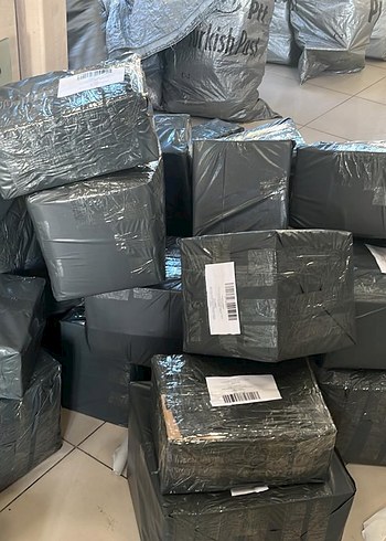 Gri Detaylı Beyaz Modern Tül Perde - Görsel 7