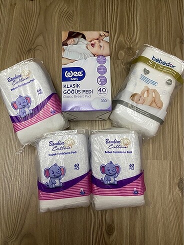 Anne ve bebek bakım malzemeleri