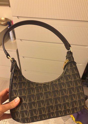 Kahverengi Baskılı mango Kadın Çanta - Görsel 3