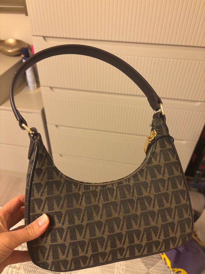 Kahverengi Baskılı mango Kadın Çanta - Görsel 3