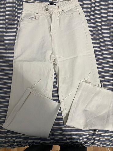 34 Beden Trendyol krem pantolon