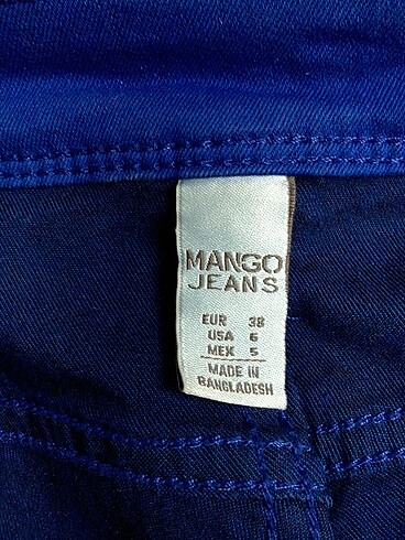 38 Beden çeşitli Renk Mango Jean / Kot %70 İndirimli.