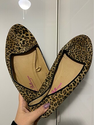 Leopar desenli babet 39 numara
