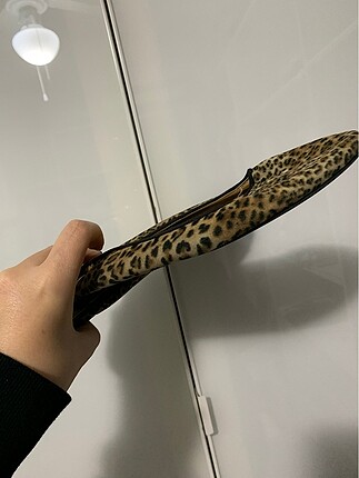 39 Beden çeşitli Renk Leopar desenli babet 39 numara