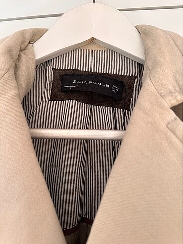 xs Beden Bej Zara Blazer Kaban