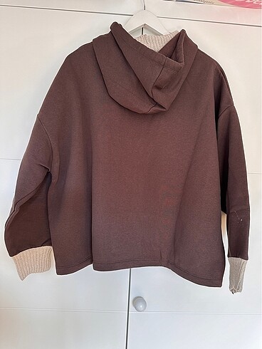 m Beden Kahverengi sweatshirt