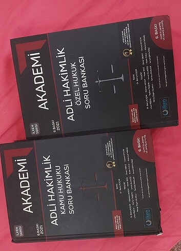 Hakimlik akademisi 6. Baskı 2021 adli hakimlik soru bankası seti
