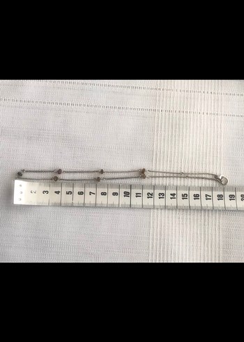  Beden gri Renk Gümüş turmalin taşlı kolye