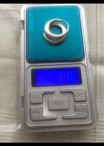 Sterling silver Minimal halla gümüş