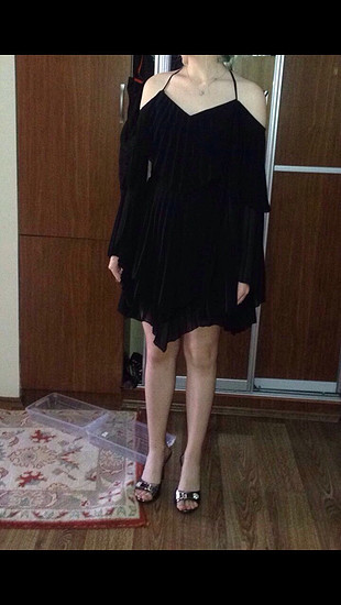 Siyah Raisa Vanessa elbise 