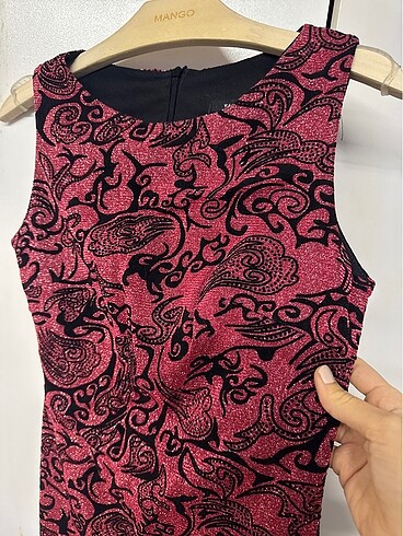 Simli elbise - Görsel 3