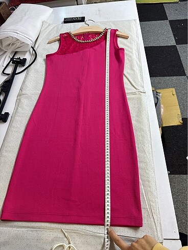 Gupurlu elbise - Görsel 6