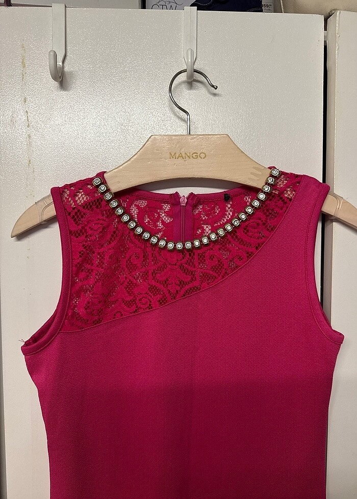 Gupurlu elbise - Görsel 3