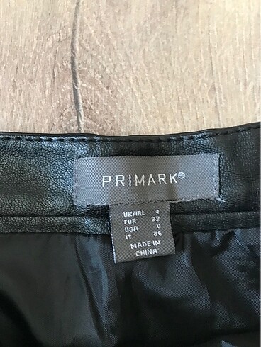 32 Beden Primark Deri Etek