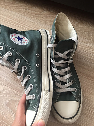 38 Beden yeşil Renk converse ayakkabı 