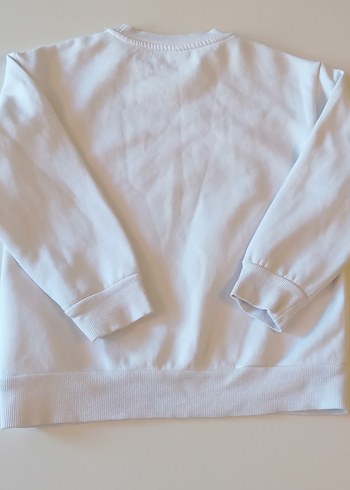 LC Waikiki Kız Çocuk Baskılı Simli Sweatshirt
