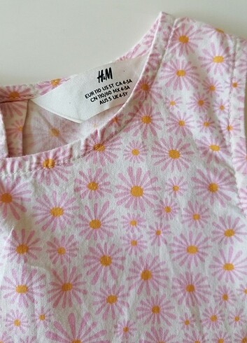 4 Yaş Beden ten rengi Renk H&M kiz cocuk elbise 