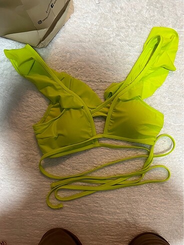 m Beden Neon bikini üstü