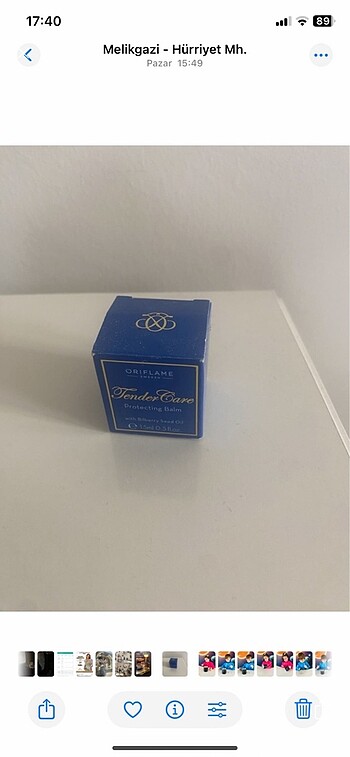 Dudak balmı oriflame