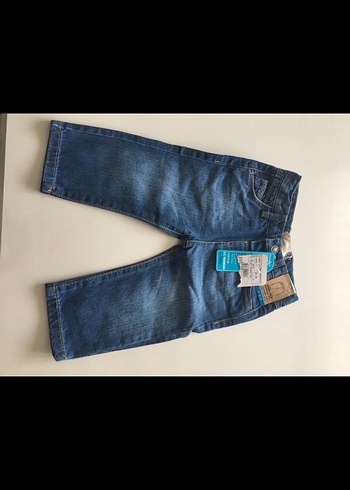 Erkek Çocuk Mavi Denim Pantolon