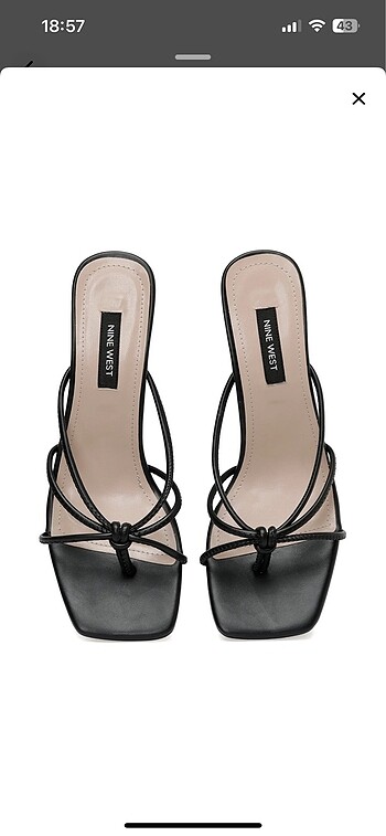Nine West Nine west topuklu terlik
