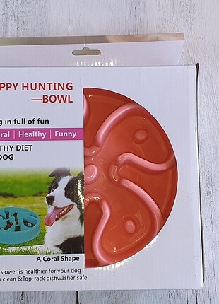 Küçük Köpek & Kediler için Yavaş Mama Yeme Kabı