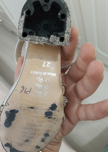 Beyaz Tokalı İnce Topuklu Abiye Ayakkabı - Görsel 6