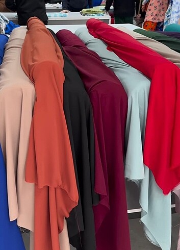 universal Beden beyaz Renk Medine ipeği tesettür elbise