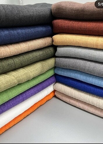 Keten tesettür ikili takım - Görsel 4