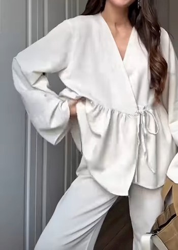 universal Beden kimono pantolon takım
