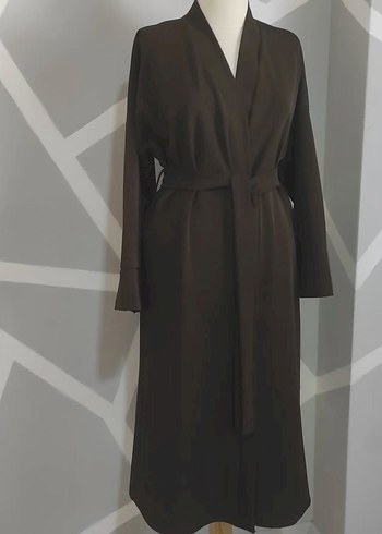 universal Beden Siyah Uzun kimono ferace