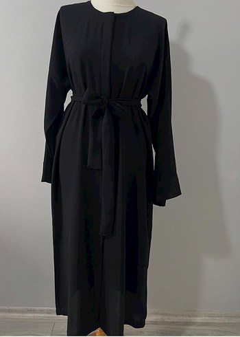 muslin kumaş Siyah kimono ferace