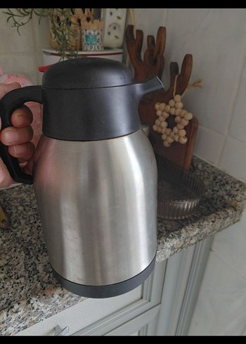 Gri Relan Termoslu Çaydanlık - Görsel 3