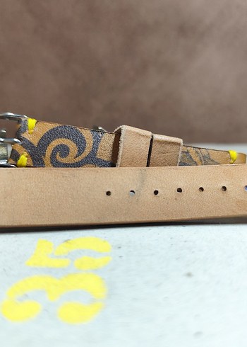 El yapımı deri whales&maori saat kordonu - Görsel 4