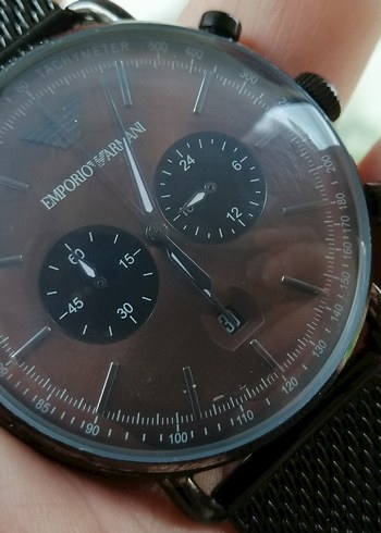 Emporio Armani Chronograph kol saati - Görsel 10