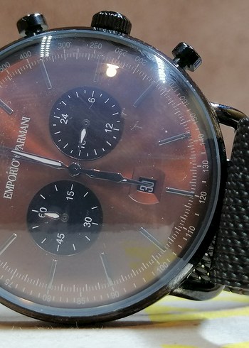 Emporio Armani Chronograph kol saati - Görsel 6