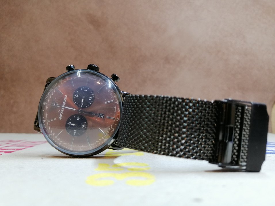 Emporio Armani Chronograph kol saati - Görsel 5