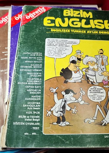 Bizim English - İngilizce Türkçe Aylık Dergi