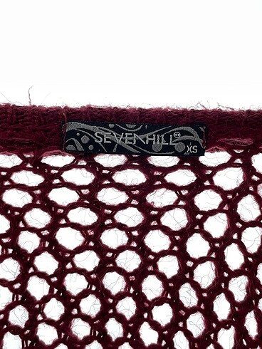 xs Beden bordo Renk Sevenhill Hırka %70 İndirimli.